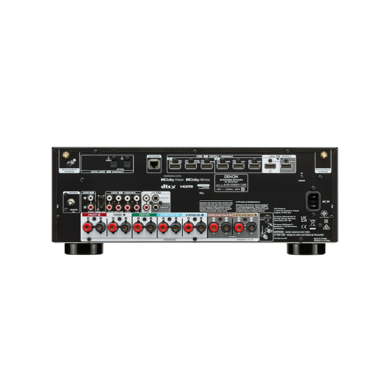 Denon AVR-X2800H DAB Sintoamplificatore AV da 7.2 canali